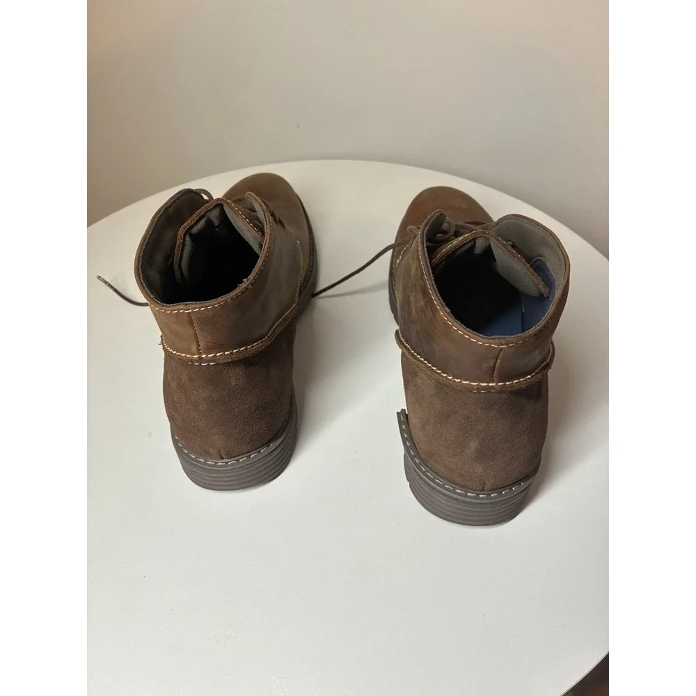 Nunn Bush Littleton chukka boots brown leather  12 M Work Casual Preppy